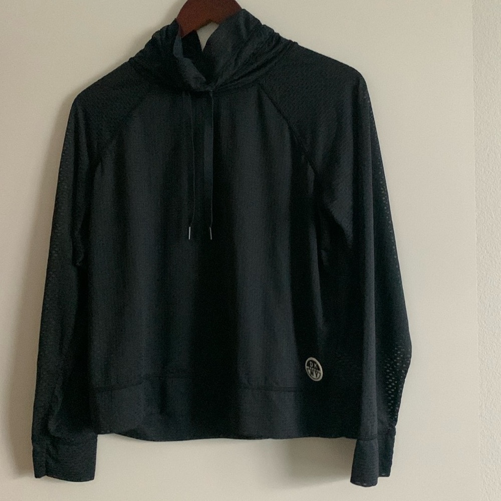 Like new DKNY mesh like long sleeve